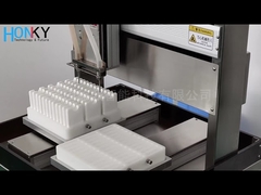 آلة تعبئة سطح المكتب المقاومة للانفجار مع مضخة سيراميك لعطر الجيب