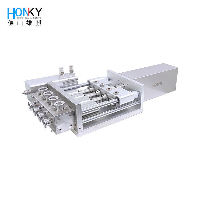 مضخة ملء سيراميكية متعددة الرؤوس مع طاقة 0.4 كيلوواط وحجم ملء 1-10 مل إلى 5-50 مل للسوائل عالية اللزوجة