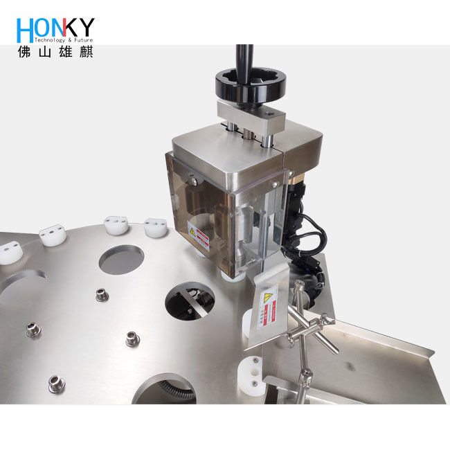 أوتوماتيكي مكتبية 2 مل الأنبوب السايرو ملء و غطاء آلة مع نظام الرأس المزدوج لملء المفاعل الحيوي