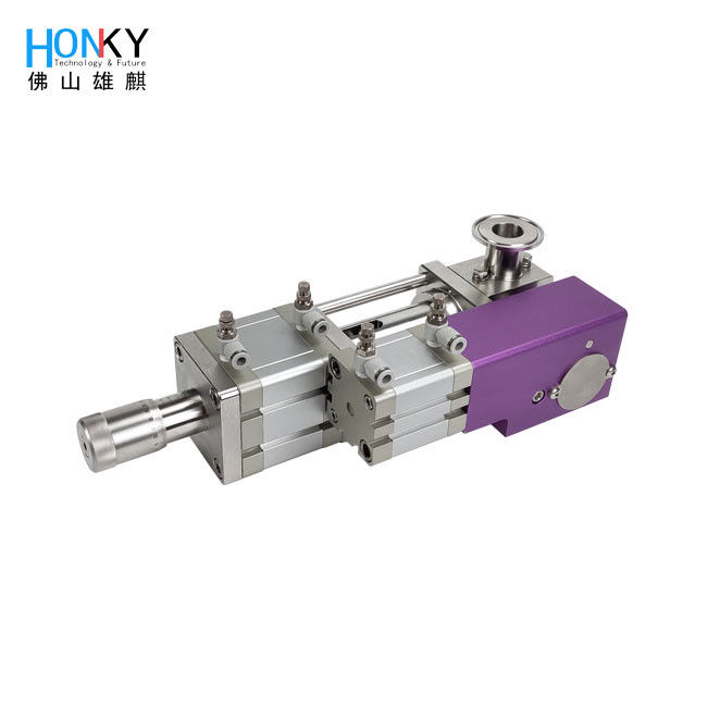 السوائل عالية اللزوجة مضخة ملء السيراميكية النيوماتيكية مع السيراميك عالية النقاء ودقة ± 0.5 ٪ لترقية آلة التعبئة