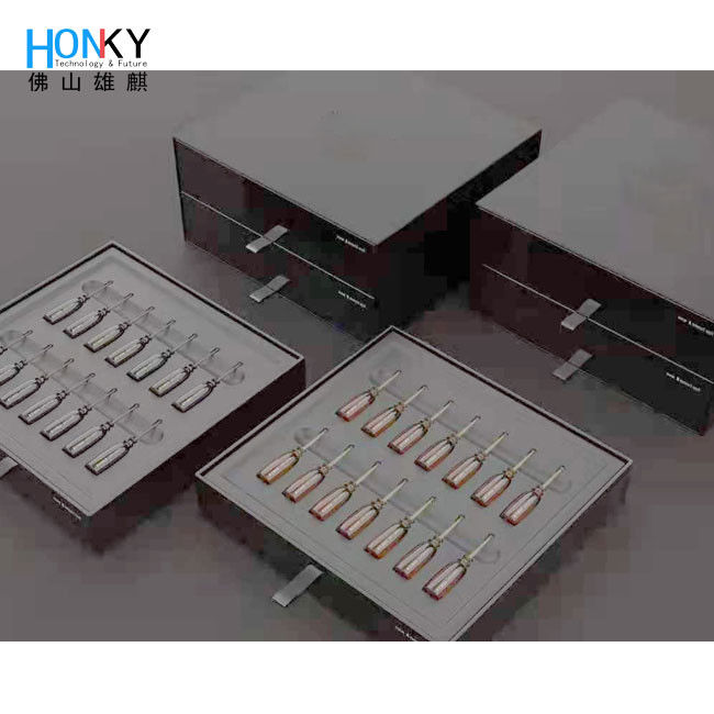 140 قطعة / دقيقة 4800BPH آلة تعبئة سطح المكتب لأنبوب مستحضرات التجميل