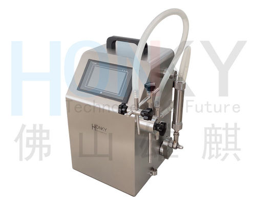 ديسكوب آلة ملء زجاجات محمولة من 30 مل مع خدمات تركيب مجانية لصناعة ملء السوائل