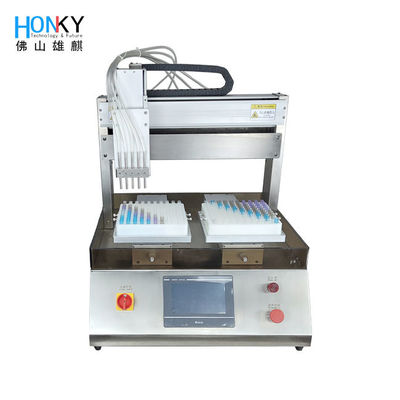 12000 BPH 1.5ml E Liquid POD Tube Filling Machine ثنائي القناة