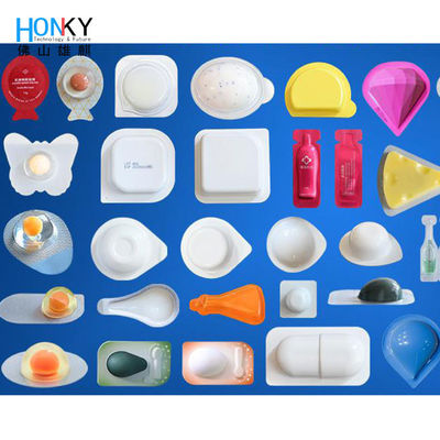 PLC Mouthwash Blister Filling Packing Machine Capsule التعبئة والتغليف